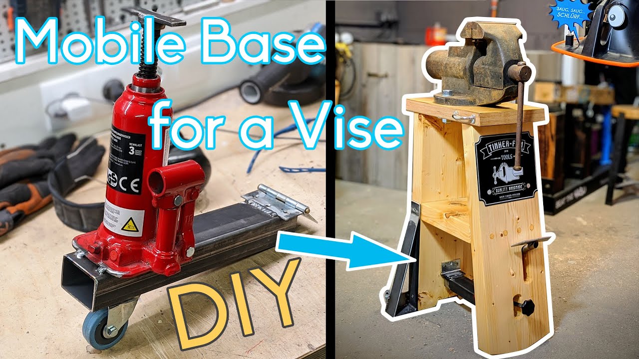 DIY - Heavy Duty - Mobile Vise Base Frame