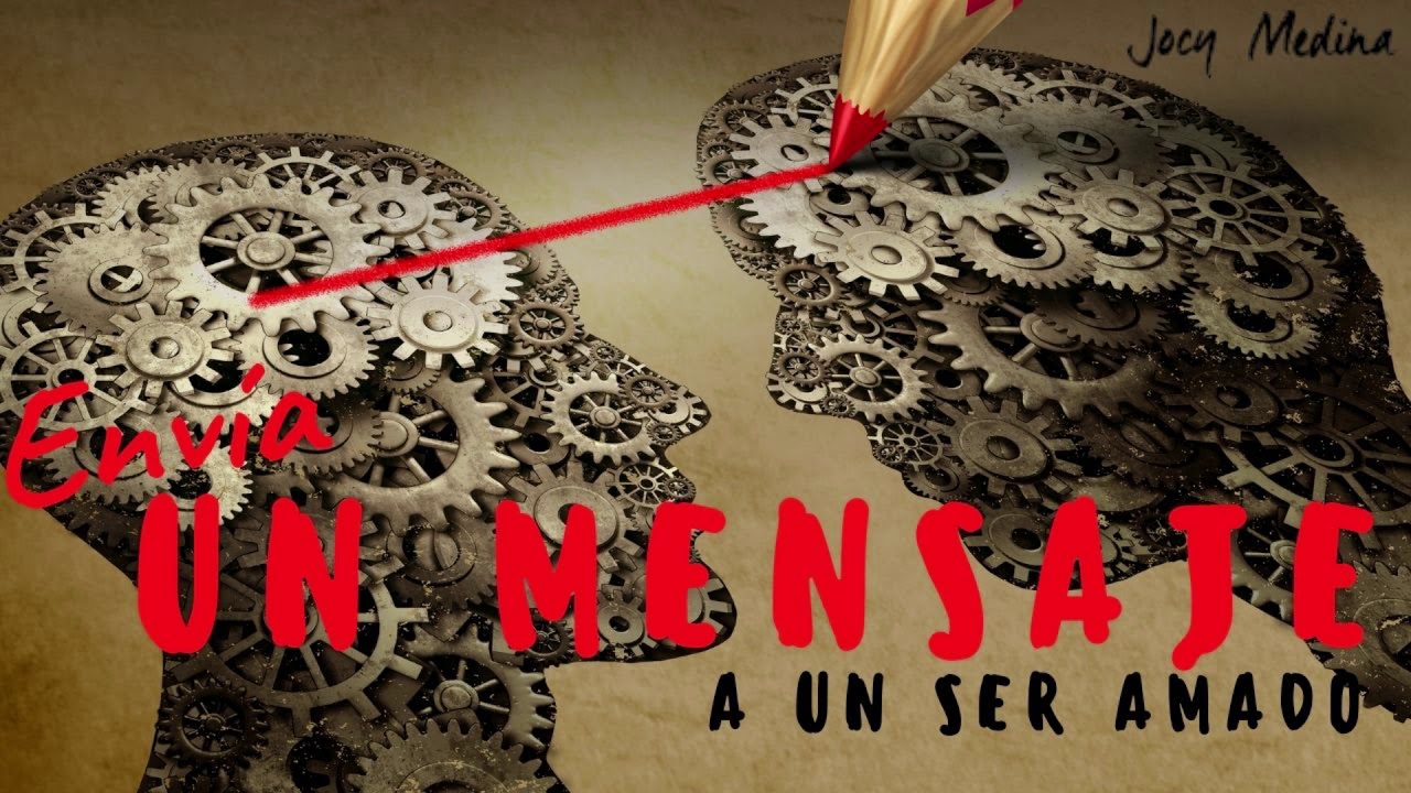 Telepatía: Envía un  mensaje de amor a quién amas