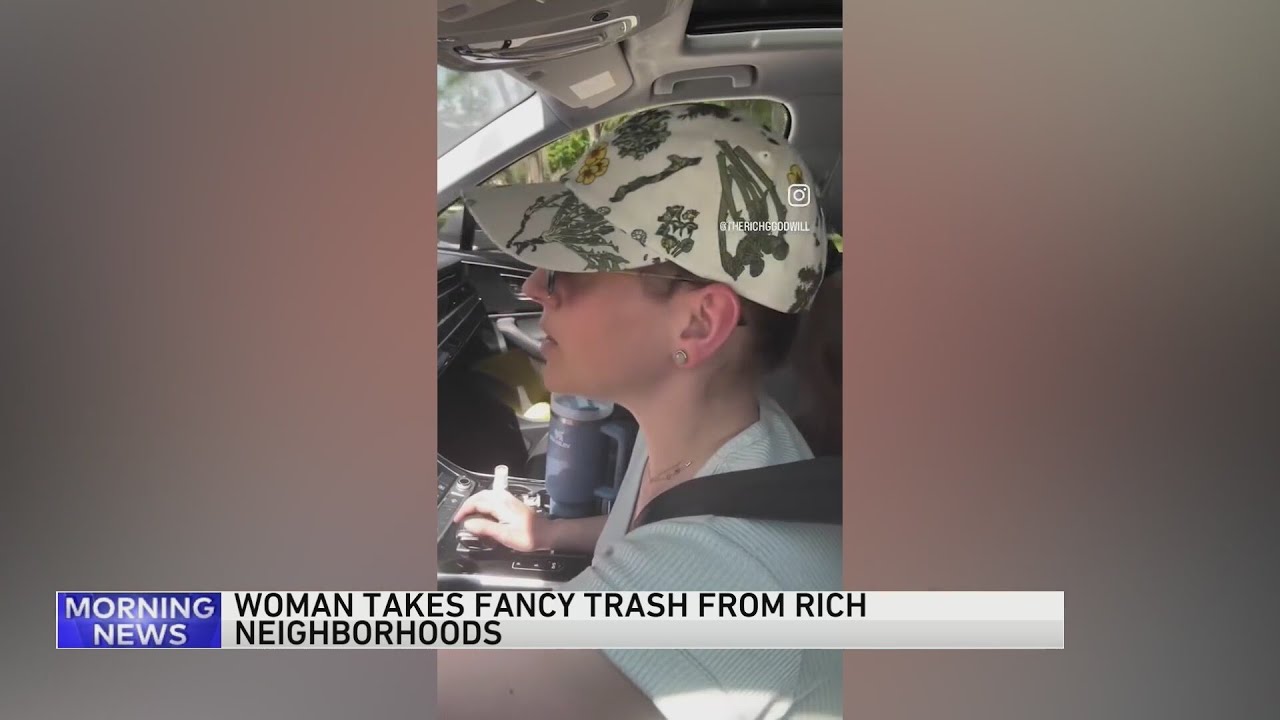 Woman Takes Fancy Trash from Rich Neighborhoods to Repurpose | Good News Chicago