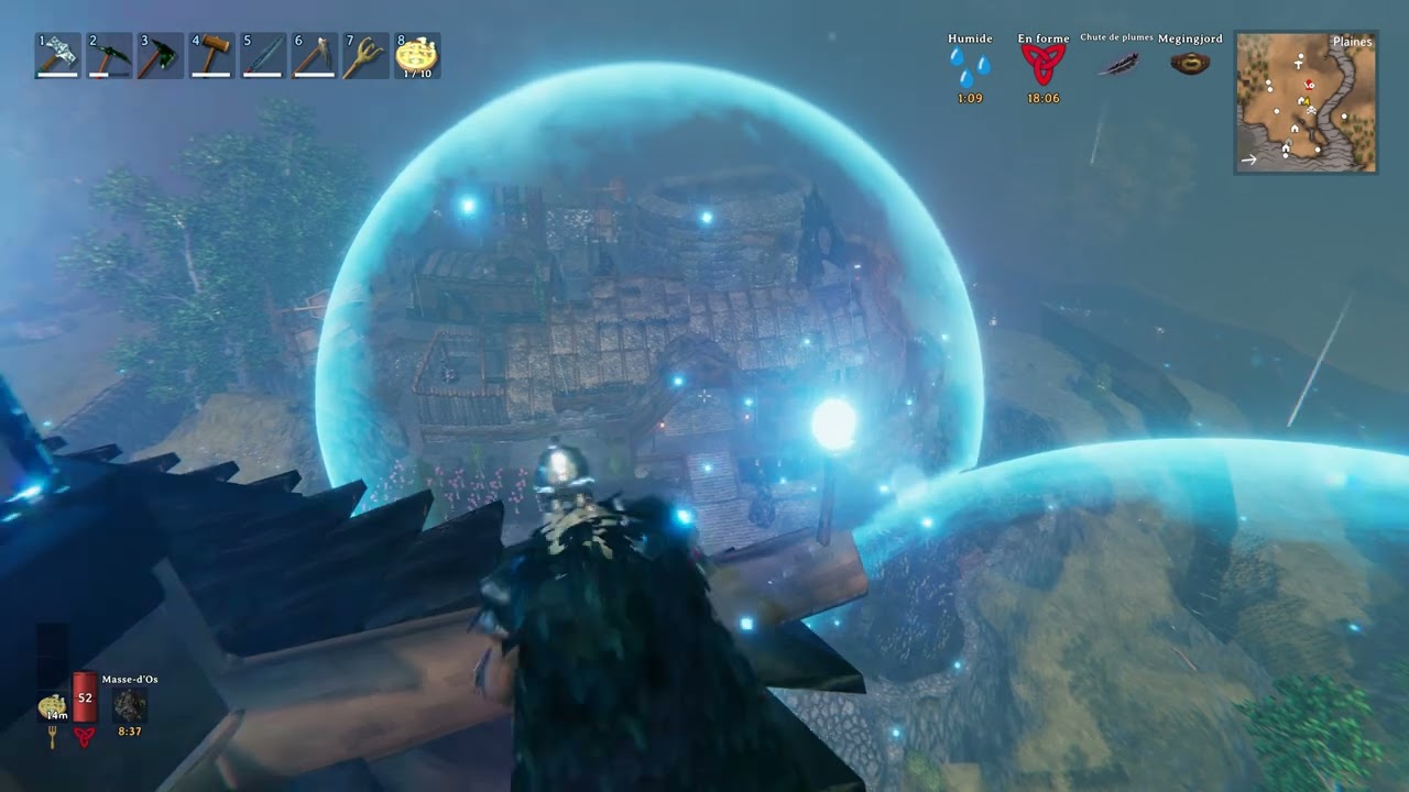 Tour Base Valheim 2024 (travaux en cours)