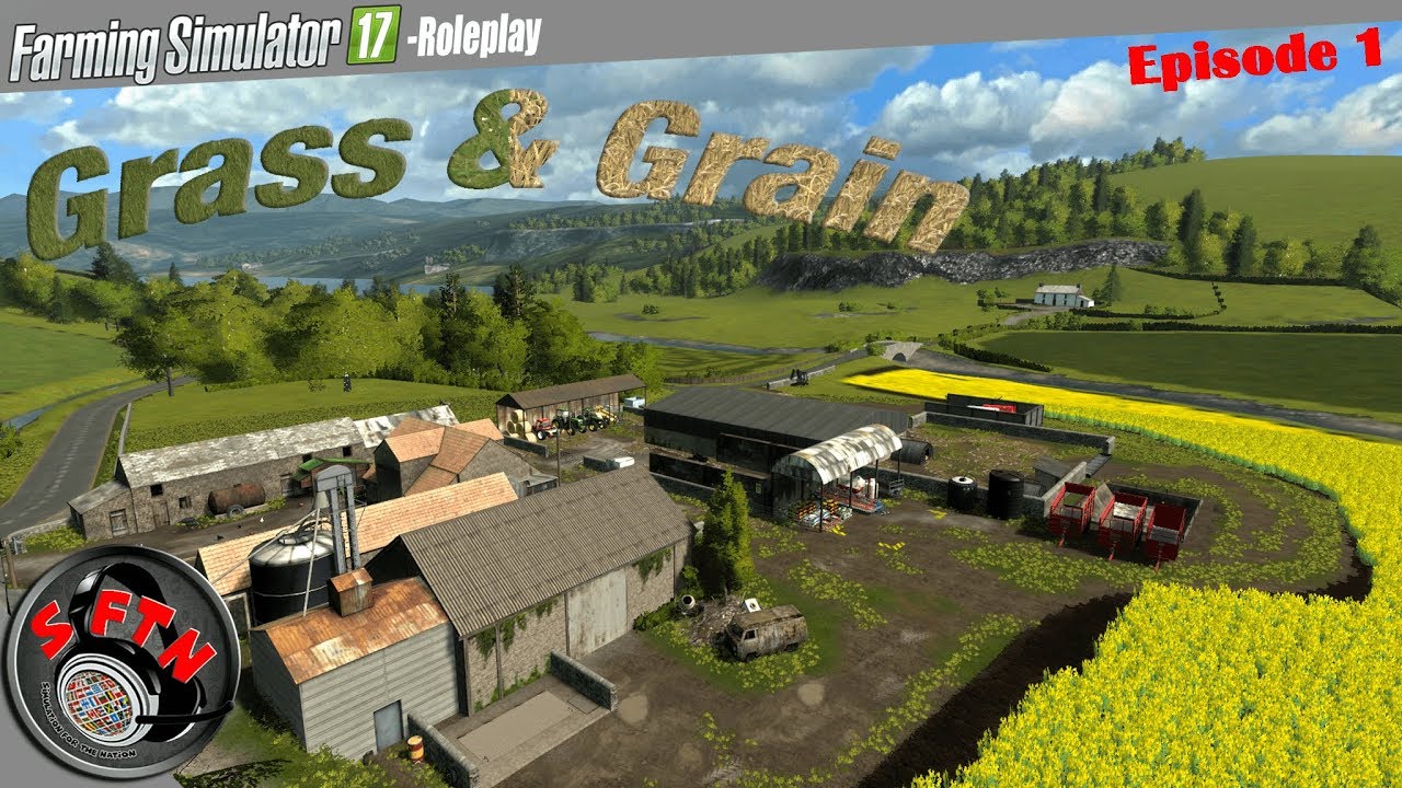 Welcome to Grass and Grain | Shamrock Valley by Oxygen David| EP1 | Farming Simulator 17