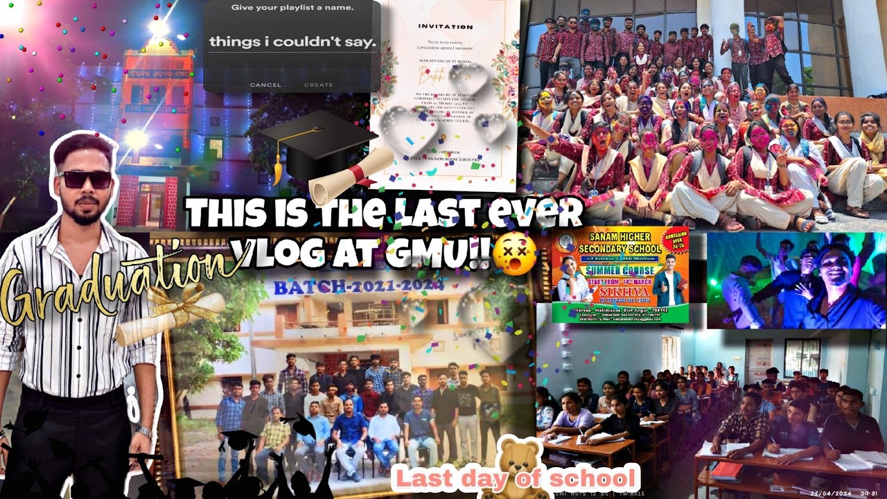 Graduation finally Completed!| Hostel Farewell 🎊