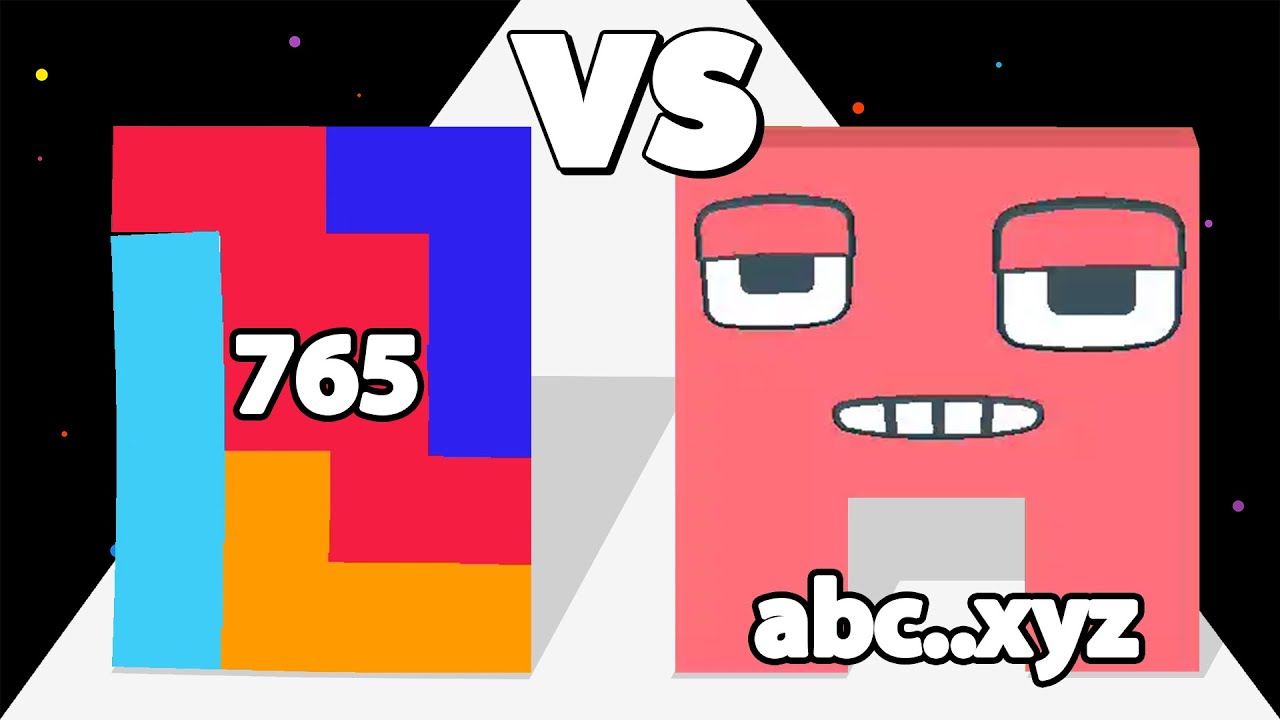JELLY FILL /vs JELLY ALPHABET &infin; ASMR Gameplay Android iOS &bull; Jelly 2048 Games &bull; Infinity Merge