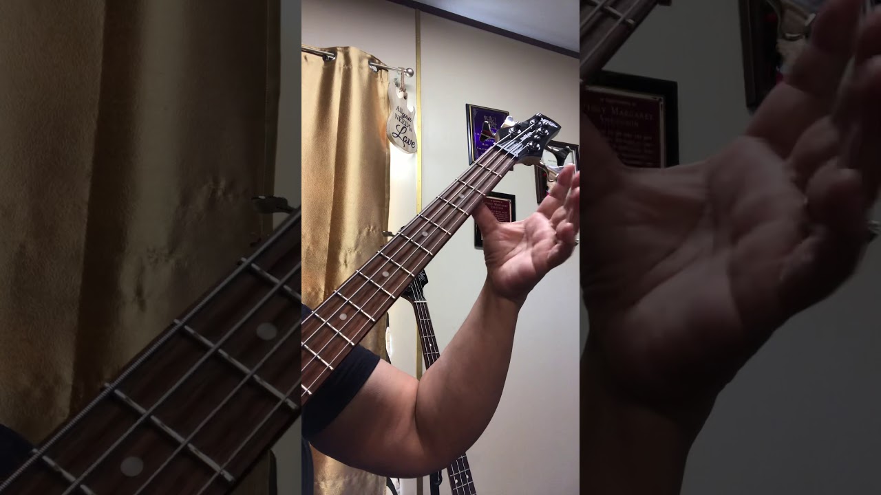 Bass guitar for La Bamba