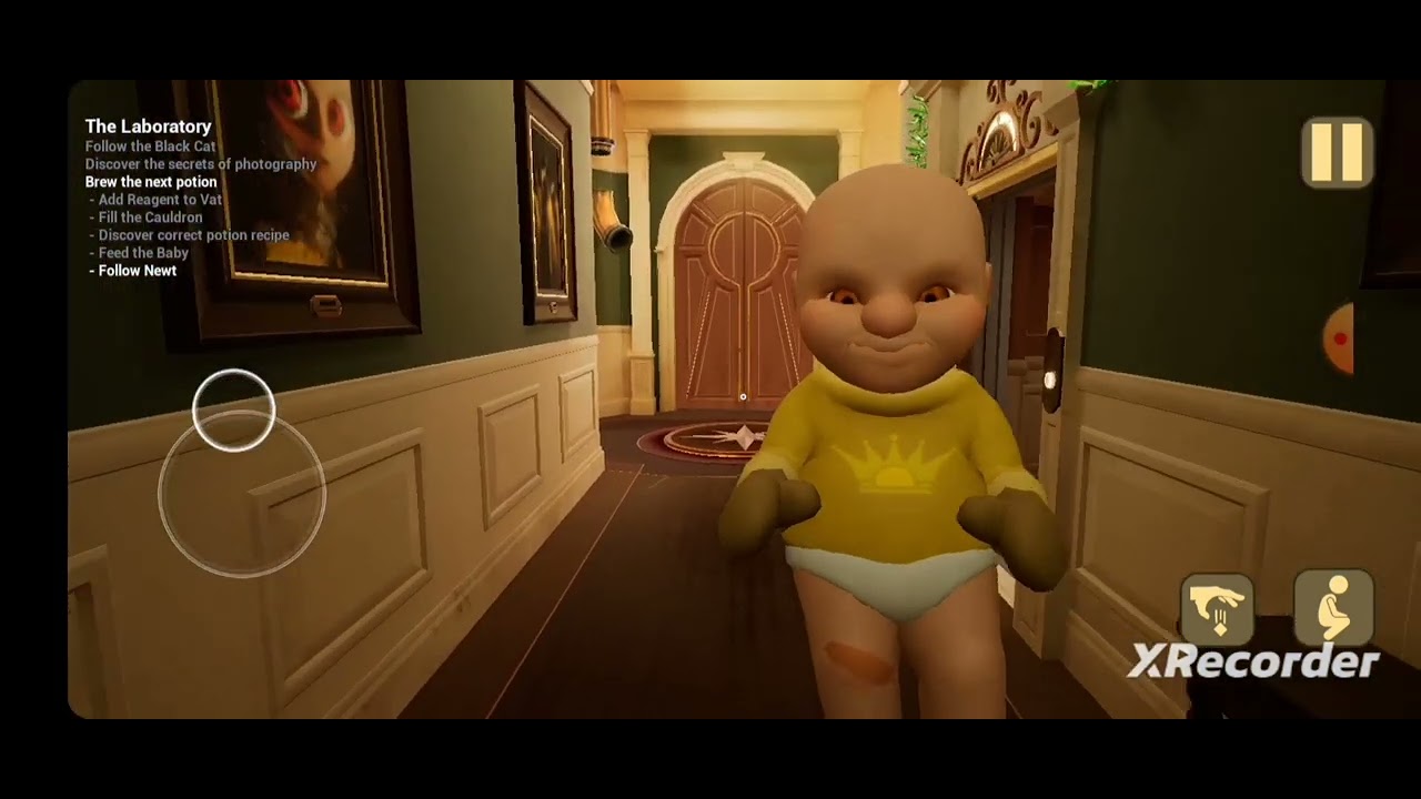 baby in yellow part 2 the black cat update 