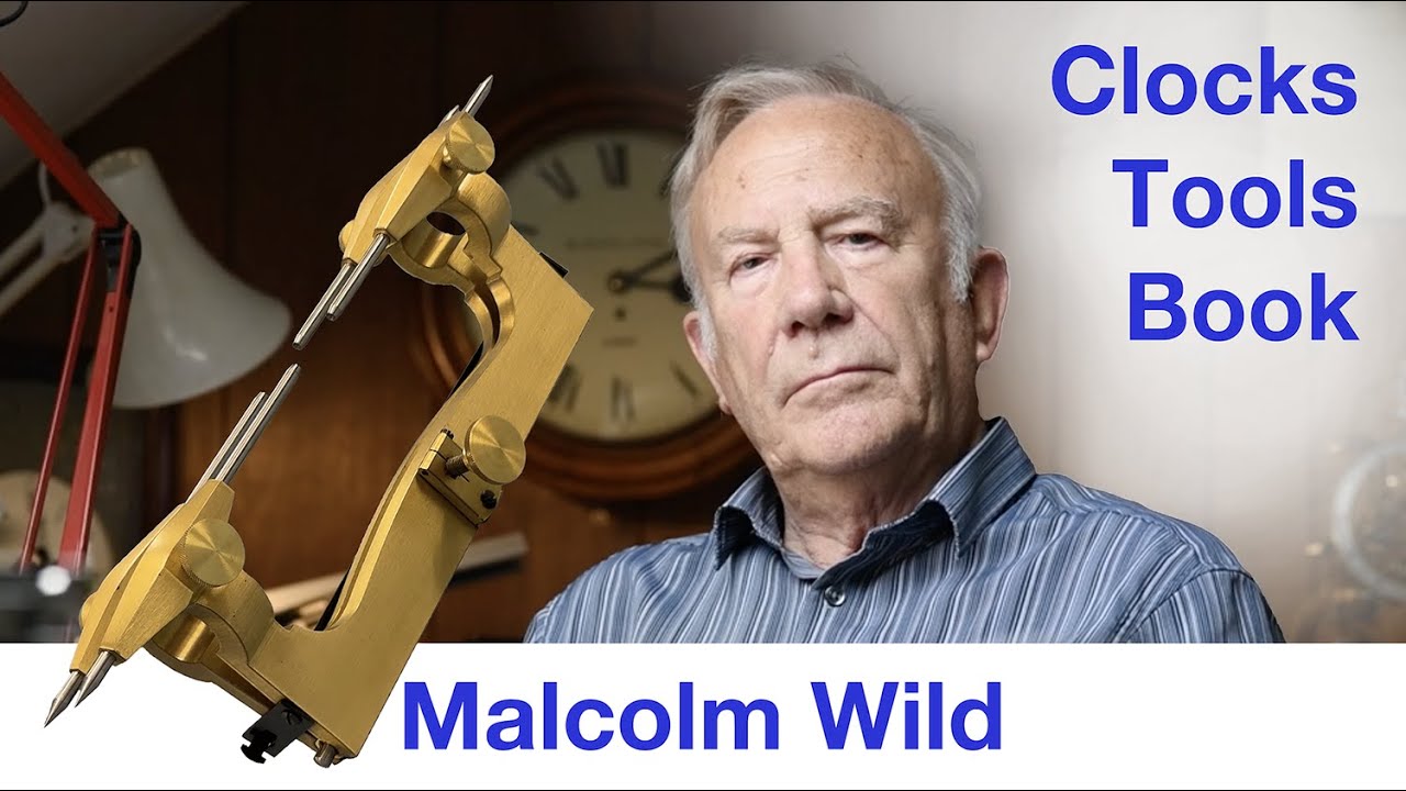 Malcolm Wild &ndash; Clockmaker, Horological Tool Maker & Author, on his prestigious Barrett Silver Medal.
