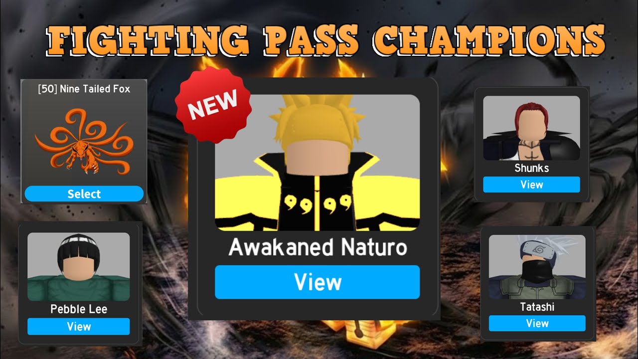 *NEW* Fighting Pass Champions Showcase In Anime Fighting Simulator: Endless