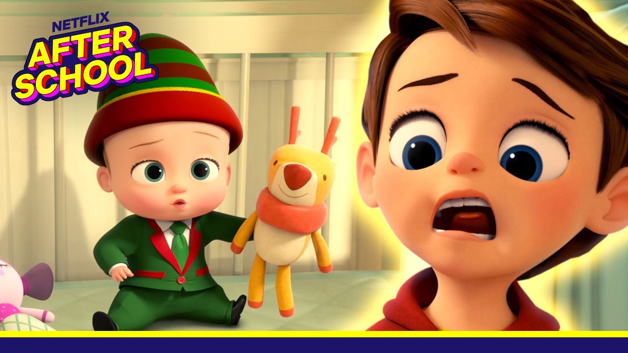 Boss Baby & Dongle the Elf Swap Places 🎄 The Boss Baby: Christmas Bonus | Netflix Family