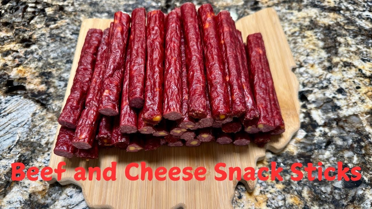 Beef and Cheese Snack Sticks | A Great Snack!