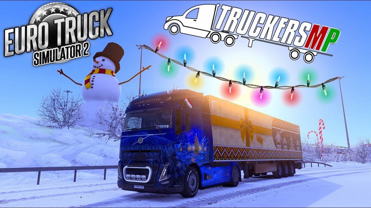 🚚𝐄𝐮𝐫𝐨 𝐓𝐫𝐮𝐜𝐤 𝐒𝐢𝐦𝐮𝐥𝐚𝐭𝐨𝐫 𝟐 🎄TruckersMP Christmas Convoy 2025