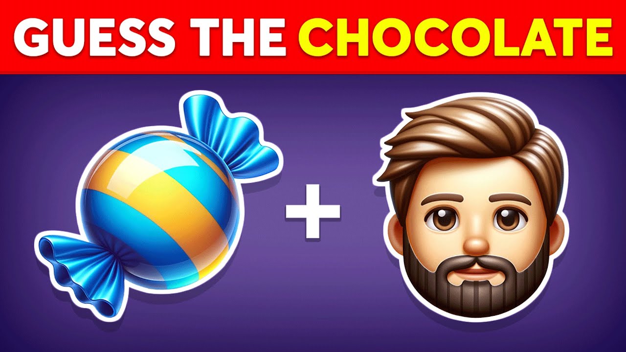 Guess The Chocolate By Emoji 🍫🍫  Monkey Quiz