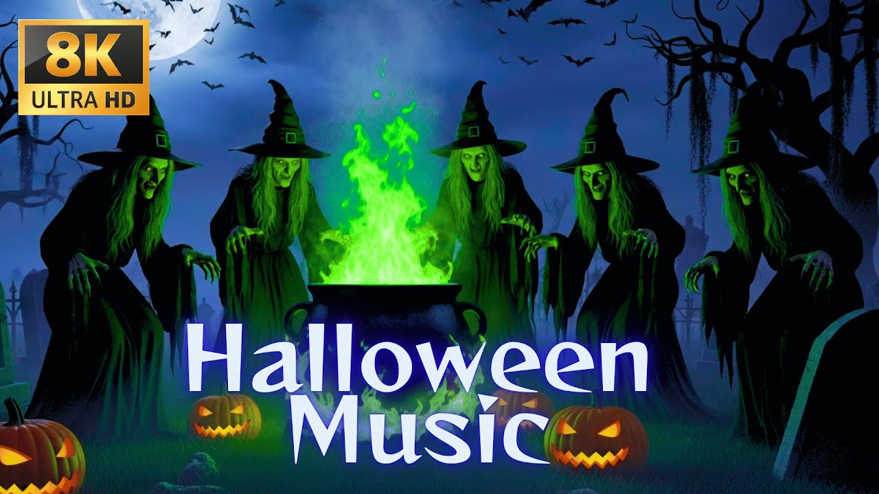 Halloween 2025 🎃 Haunted Pumpkin Village 👻 Relaxing Spooky Background Music for Calm Sleep Nights