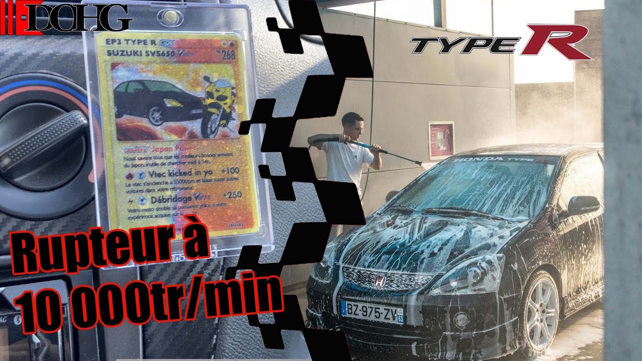 [Présentation Auto] Honda Civic Type R ep3, Rupteur à 10 000tr/min et ligne complète : Folie assuré