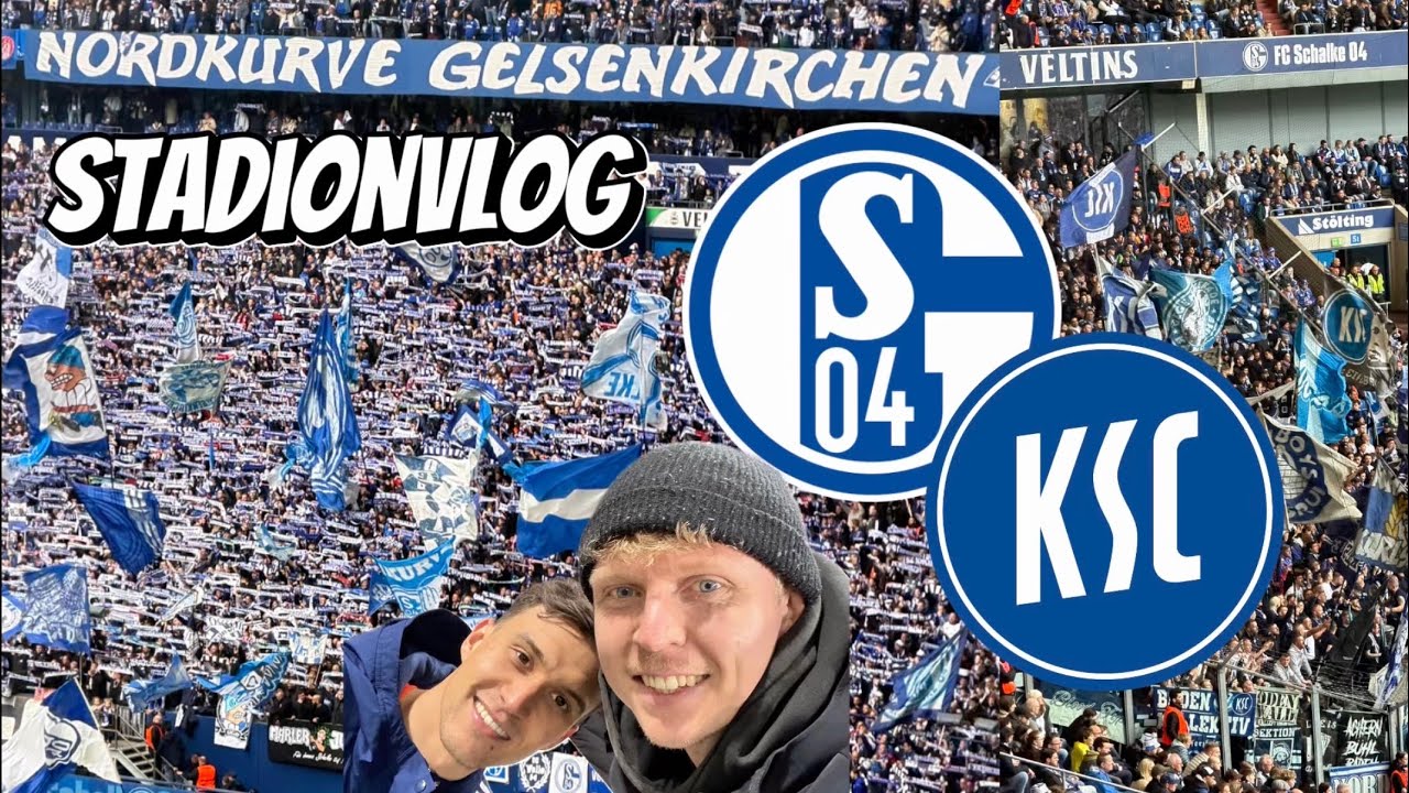 So steigt man auf! 💪🏻 MEGA-STIMMUNG auf SCHALKE! 🔥 Schalke 04 vs Karlsruher SC | Stadionvlog 🏟️
