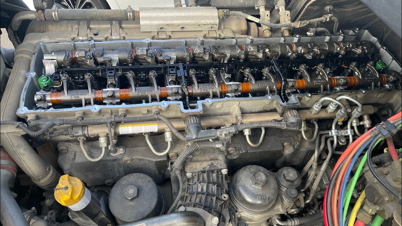 DD15 Valve adjustment or tune-up