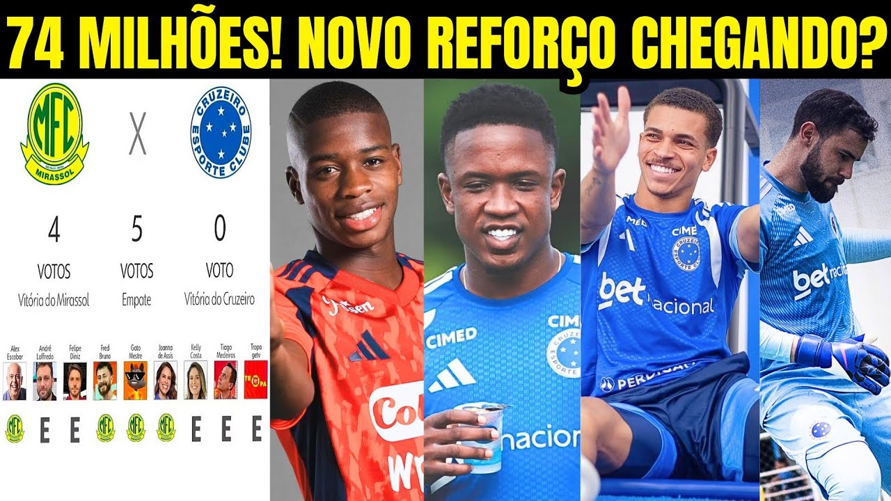 74 MILHÕES, VALE APENA? NOVO REFORÇO PODE CHEGAR!?? SINISTERRA PODE JOGAR, VOLTAR DE MATHEUS CUNHA +