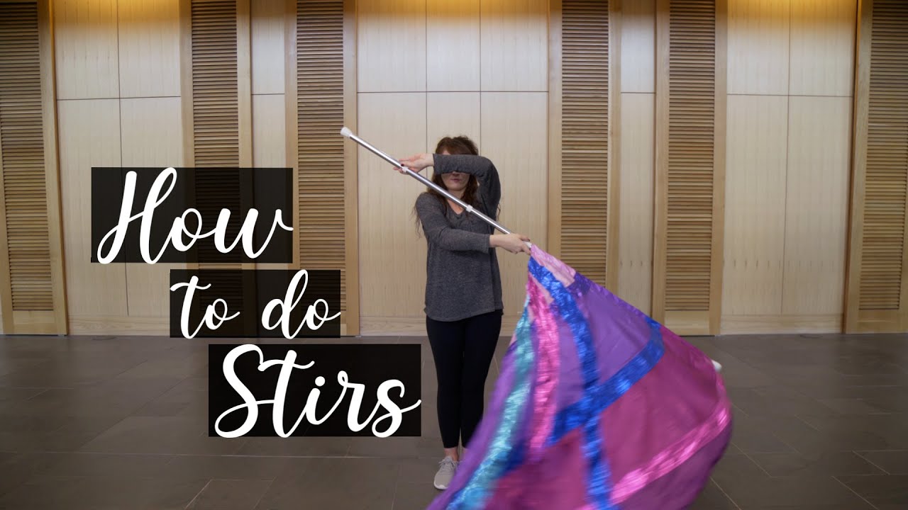 HOW TO DO STIRS | Color Guard Academy