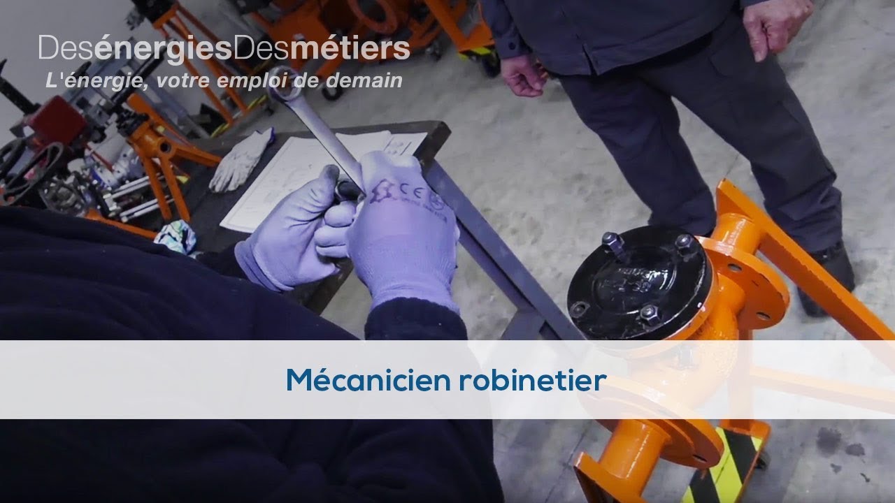 Les métiers qui recrutent : Mécanicien robinetier