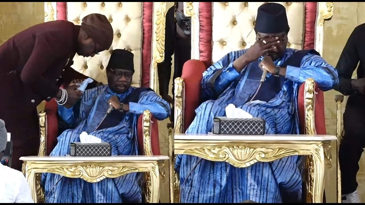 Tivaouane: Serigne Moustapha Sy craque et fond en larmes, après le témoignage émouvant de son fils
