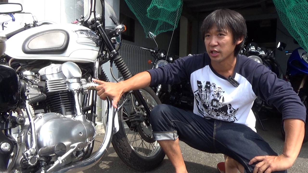 カワサキW650ファイナルエディション：エンジンの形についての話