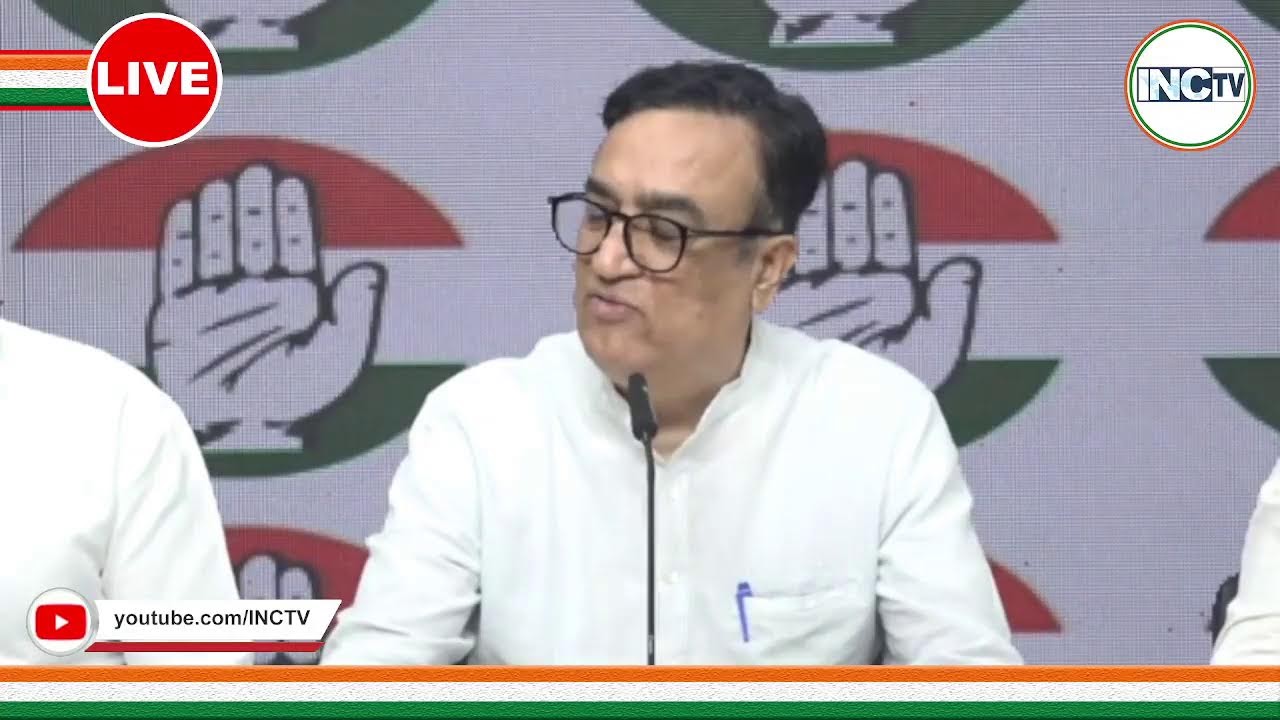 LIVE: Congress party briefing by Shri Ajay Maken at AICC Office, New Delhi.