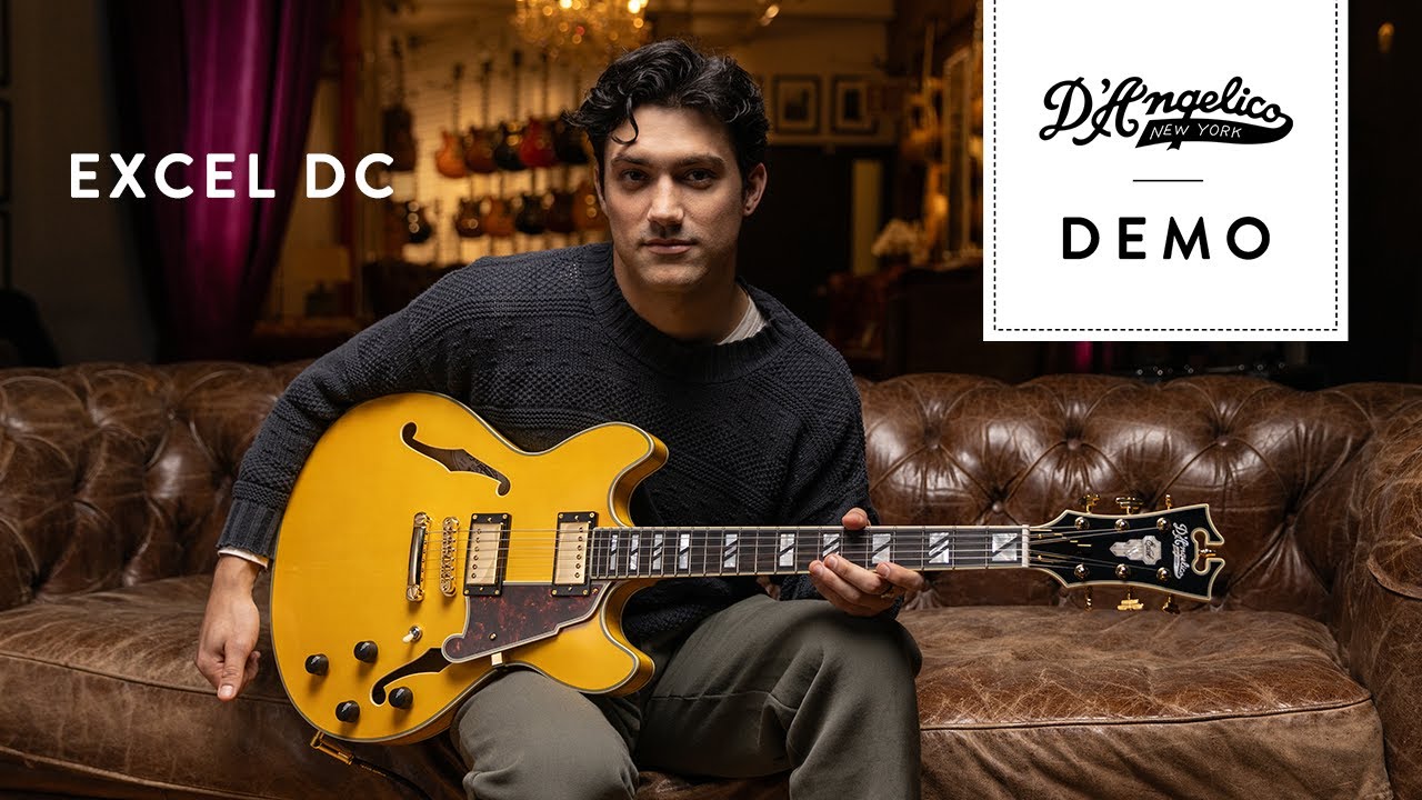 Демонстрация Excel DC с Ником Чанчи | D'Angelico Guitars