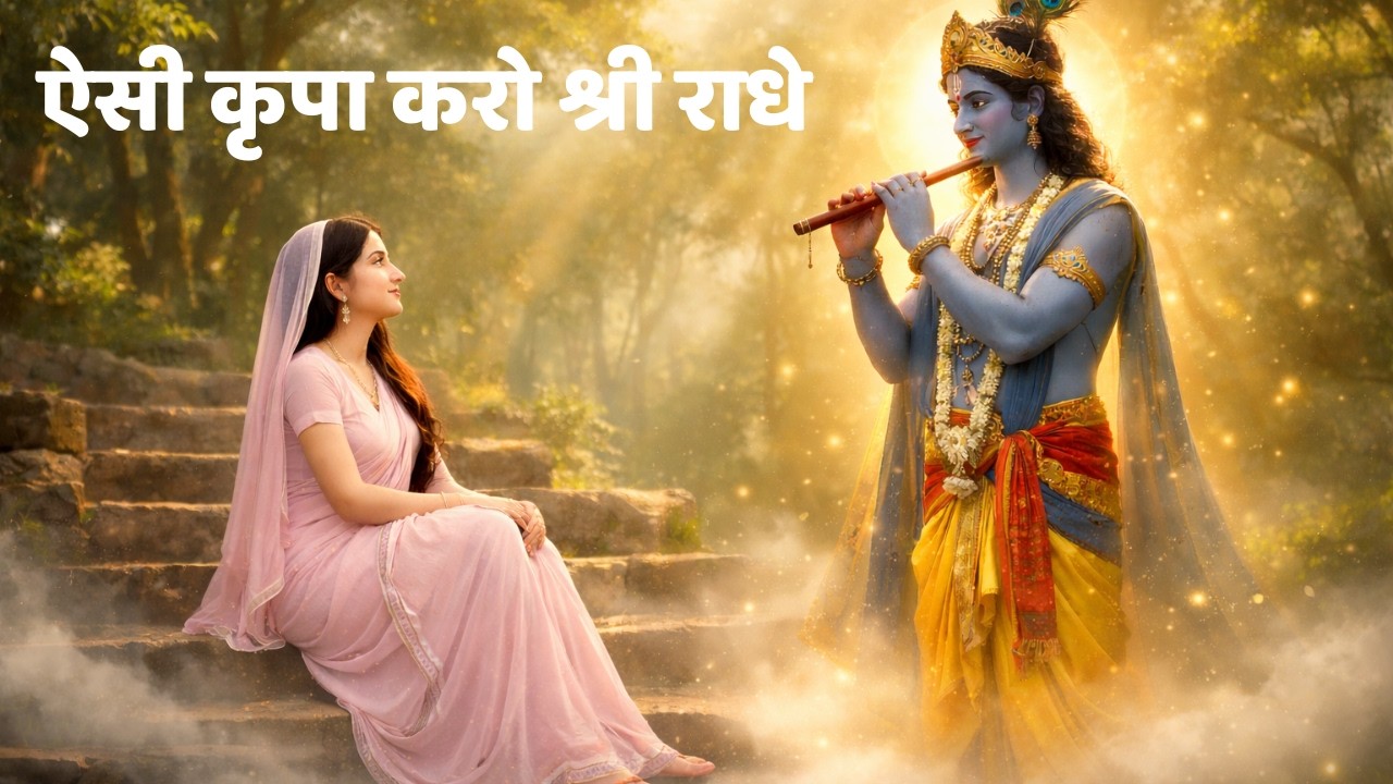 🔴 Live: Aisi Kripa Karo Shri Radhe | Non Stop Radha Krishna Bhajan | Vrindavan