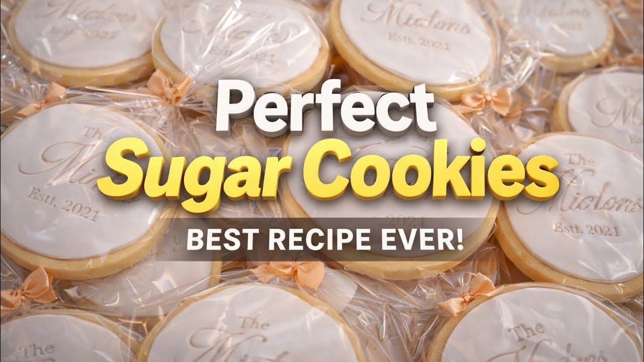 The ONLY Sugar Cookie Recipe You’ll Ever Need
