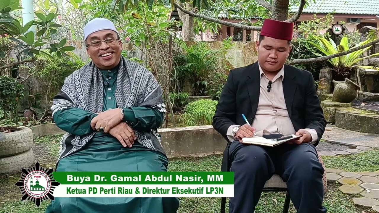SANTAPAN ROHANI OLEH KETUA PD PERTI RIAU & DIREKTUR EKSEKUTIF LP3N BUYA DR. GAMAL ABDUL NASIR, MM