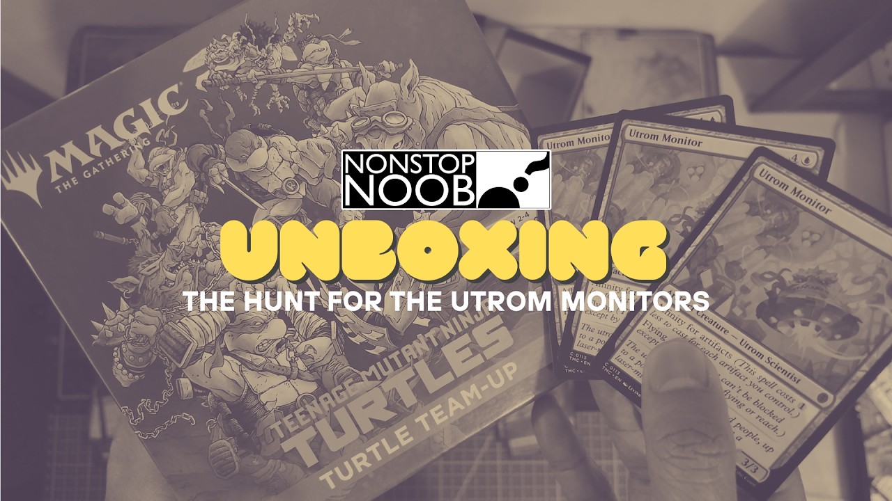 The Only Way to Get Them! Opening the MTG TMNT Turtle Team-Up Box