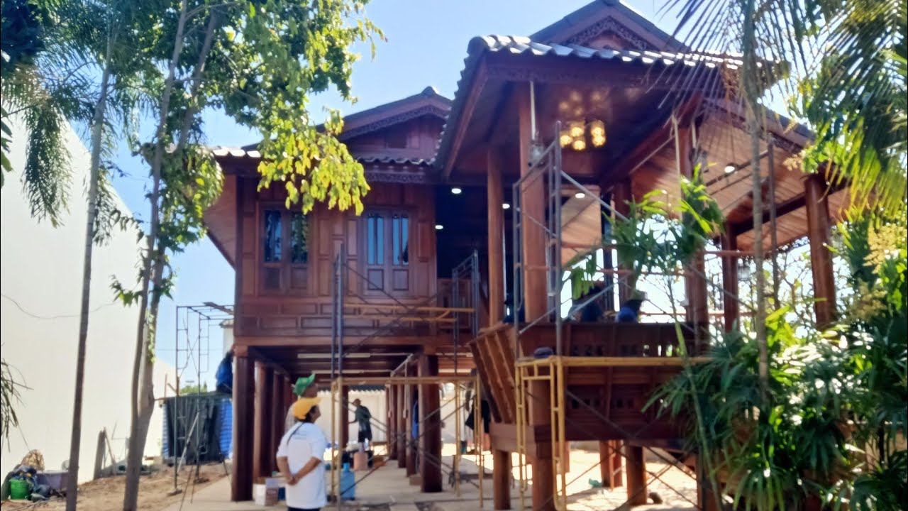 ส่งบ้านน็อคดาวน์ทรงปั้นหยา ในประจวบคีรีขันธ์1 ซุ้มบันได 1 ระเบียง 2 ห้องนอน 1 ห้องครัว 1 ห้องน้ำ