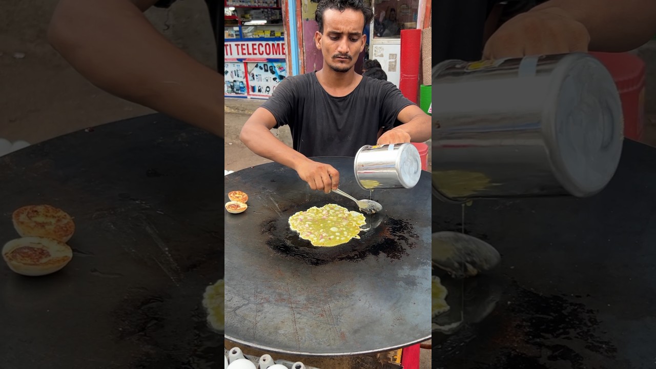 Best Omelette Pav  in Mumbai, India #shorts #streetfood #chicken