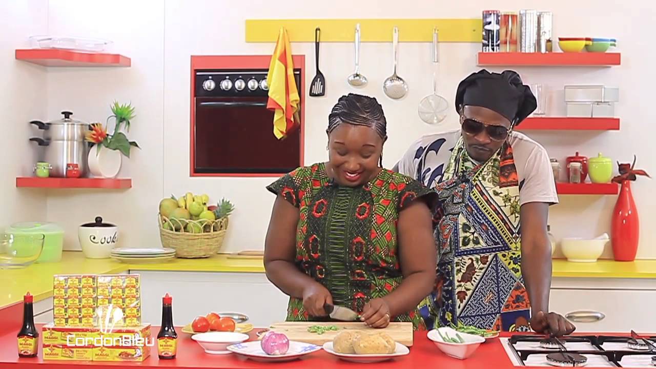 CORDON BLEU N°242- MAGGI SALADE DE POMME DE TERRE AUX OEUFS DURS Emission du Mardi 26 Mai 2015
