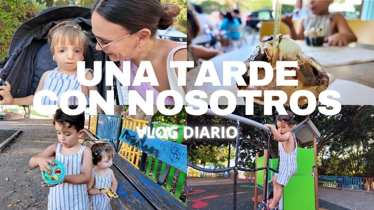 ¿QUÉ HAGO una TARDE como MAMÁ de DOS NIÑOS PEQUEÑOS? 👶 SE VIENE SORPRESA 🤭 HELADO de BROWNIE 😋 #vlog