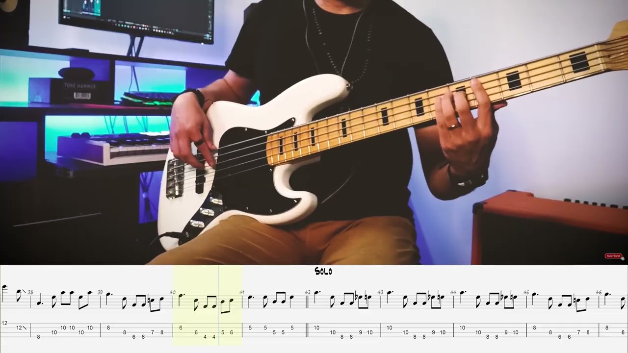 Los Pasteles Verdes - Esclavo y Amo (Bass Cover + TABS)