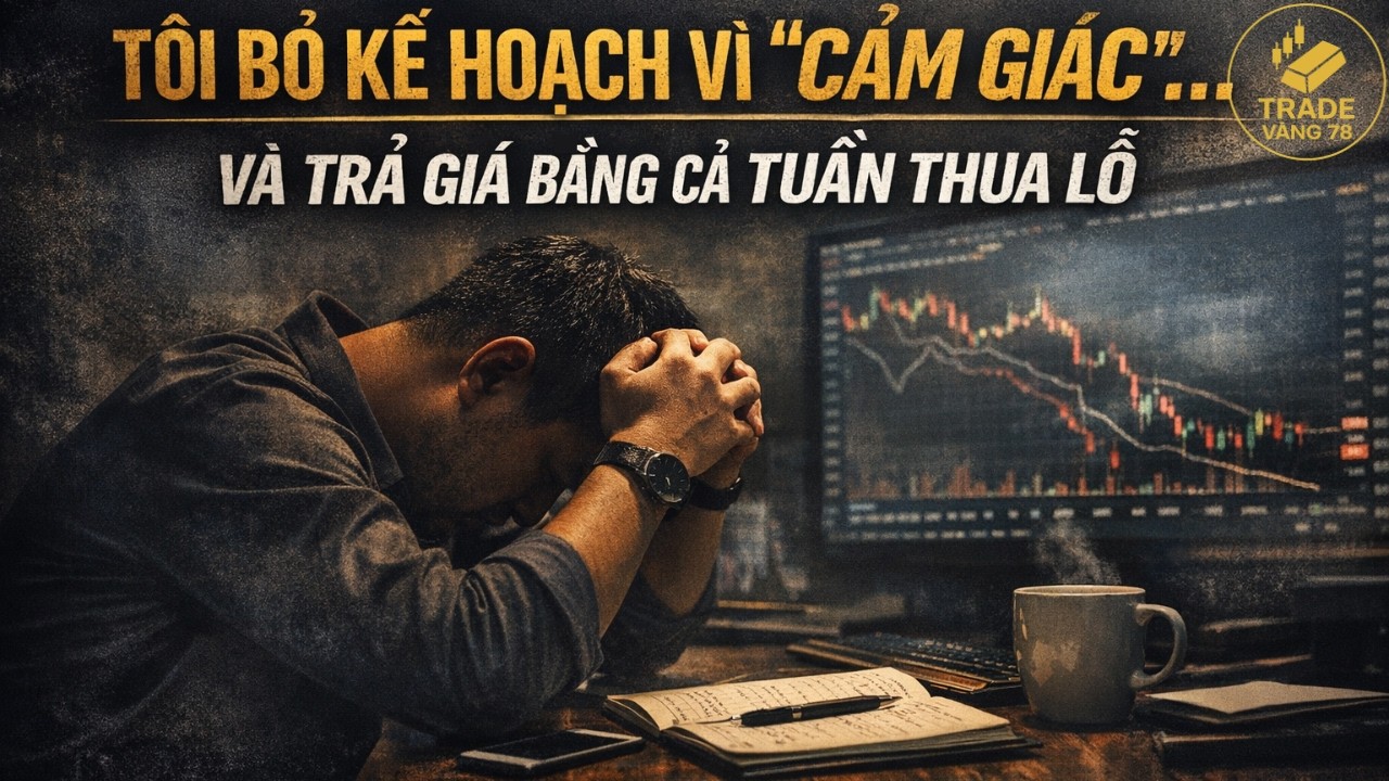Tôi Bỏ Kế Hoạch Vì ‘Cảm Giác’… Và Trả Giá Bằng Cả Tuần Thua Lỗ | tradevang78