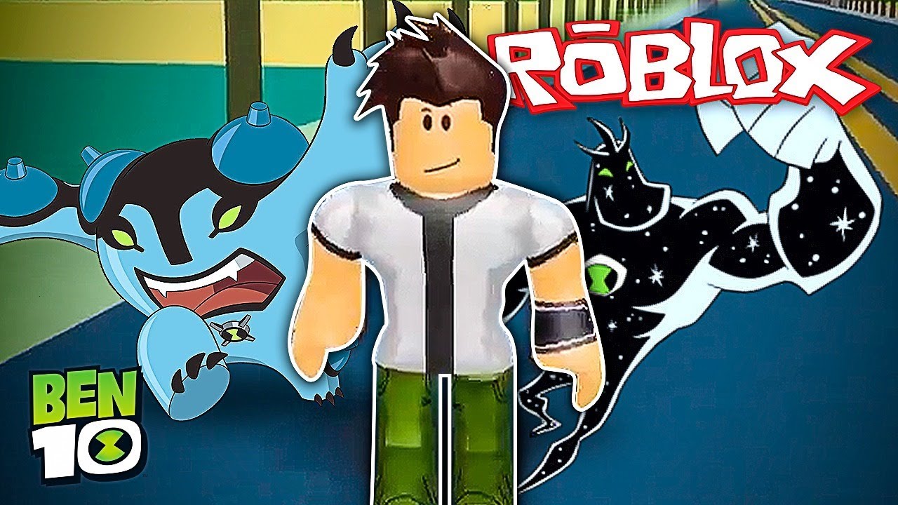 CONSEGUI O OMNITRIX DO BEN 10 E VIREI UM ALIEN NO ROBLOX!