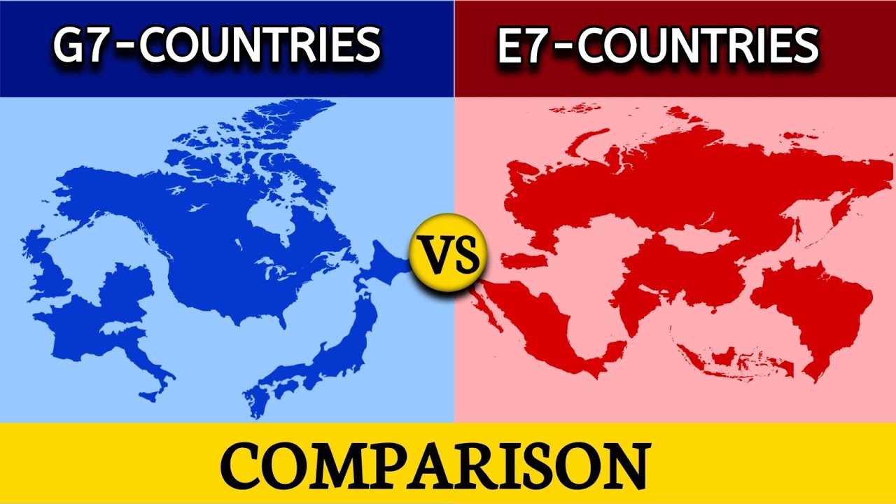 G7 vs E7 Countries | E7 vs G7 Countries | General Comparison Video | G7 | E7 | @DataverseOfficial