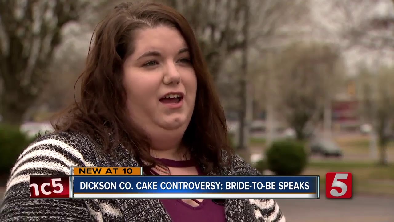 Woman denied wedding cake 