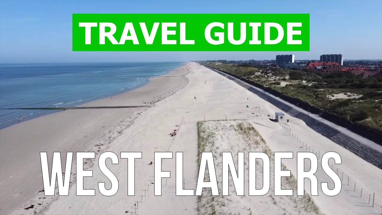 West Flanders, Belgium | City of Bruges, Ostend, Kortrijk, Ypres | Drone 4k video | Flanders cities
