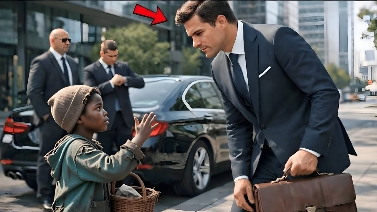 Una niña pobre grita: “¡No entres en el coche!” El secreto que descubre un billonario lo cambia todo