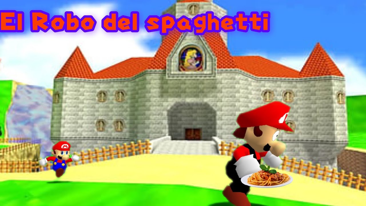 El Robo del spaghetti #mario64 