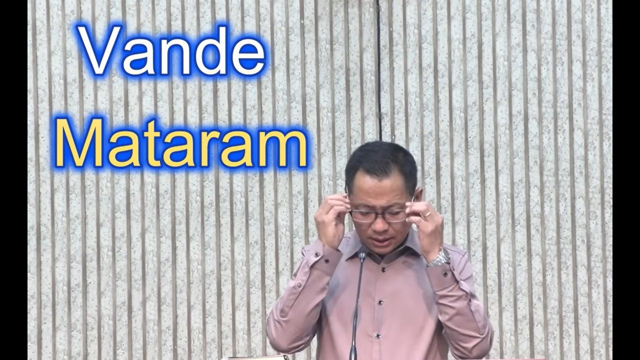 7 March Sat 2026: CAN CHRISTIANS SING VANDE MATARAM?