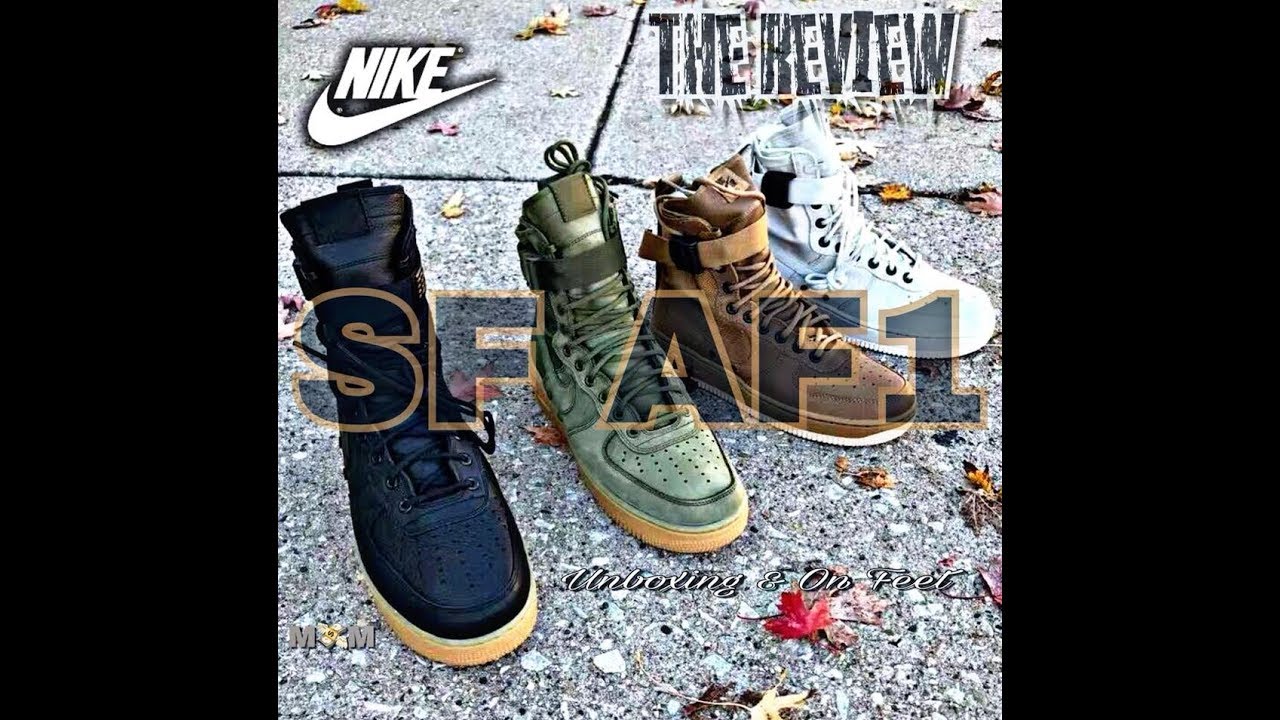 Nike SF AF1 Review | Nike SF AF1 Unboxing | Nike SF AF1 On Feet