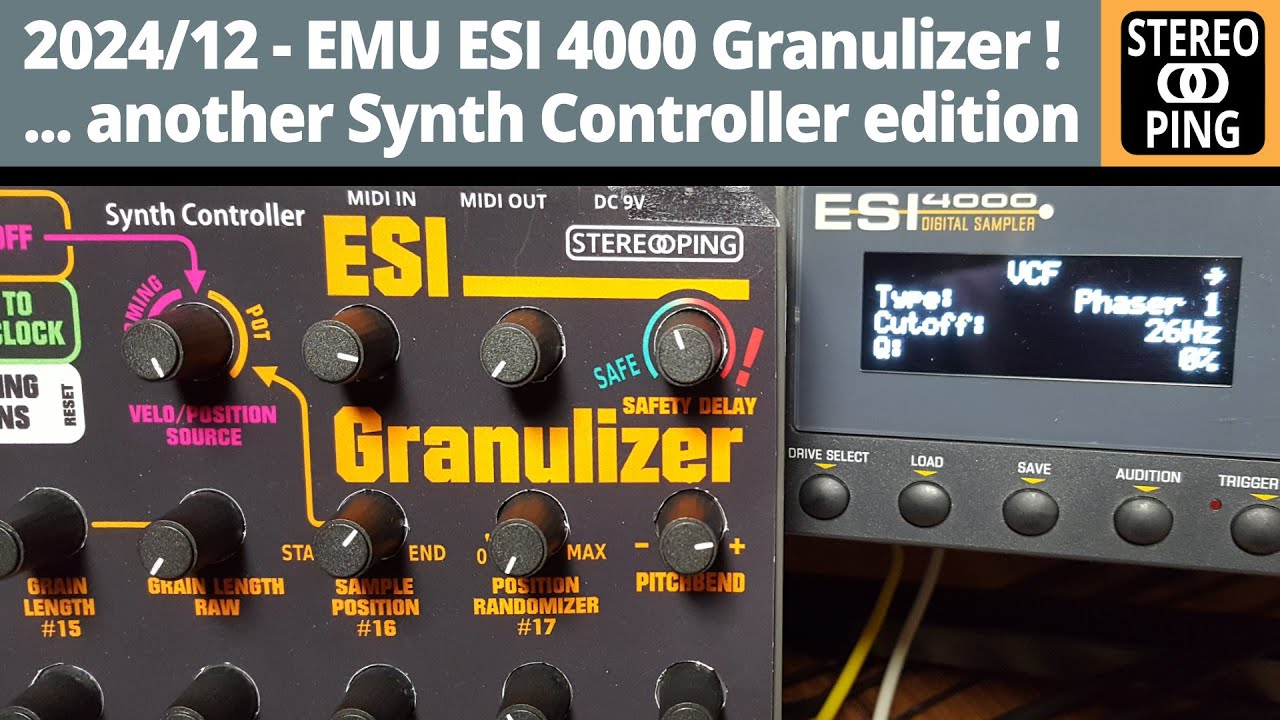 2024/12 - EMU ESI 4000 Granulizer