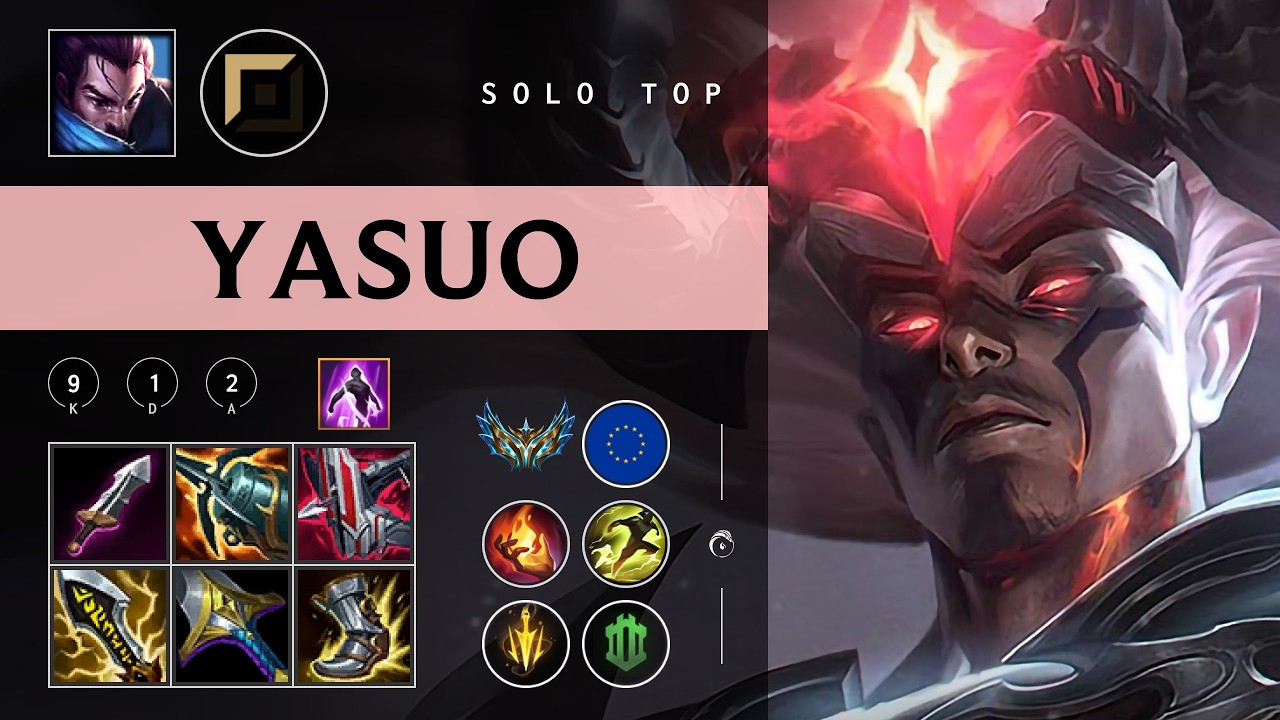 Yasuo Top vs Jayce - EUW Challenger Patch 26.04