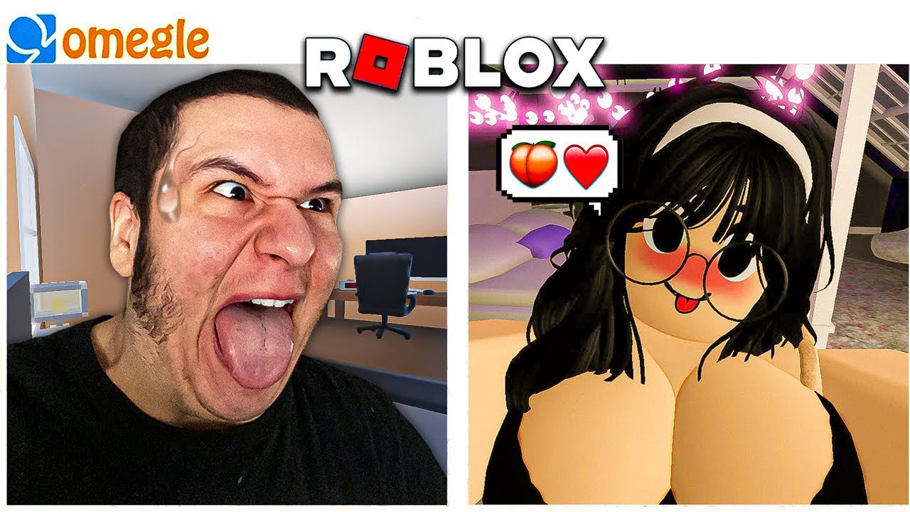 MENTALOW DECOUVRE L'AMOUR SUR ROBLOX VOISIN 💖 (c'est omegle quoi).