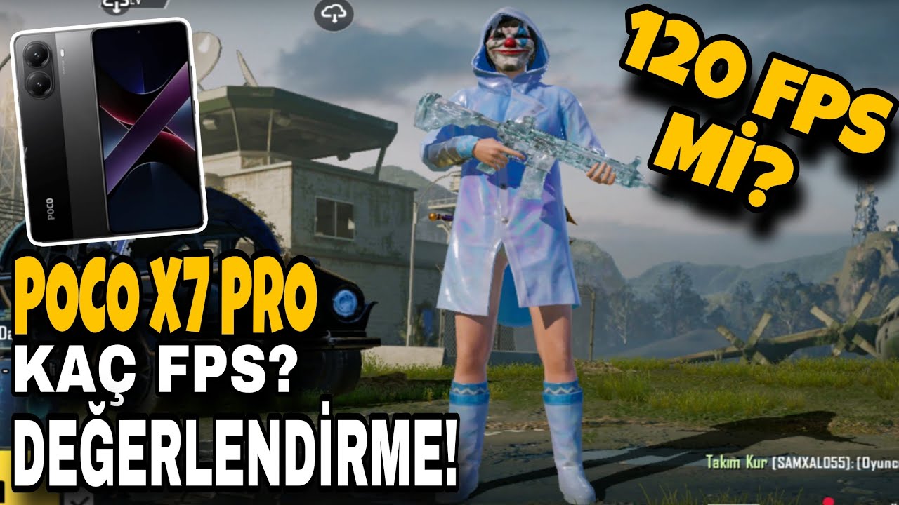 POCO X7 PRO KAÇ FPS? CİHAZ DEĞERLENDİRMESİ | PUBG MOBİLE
