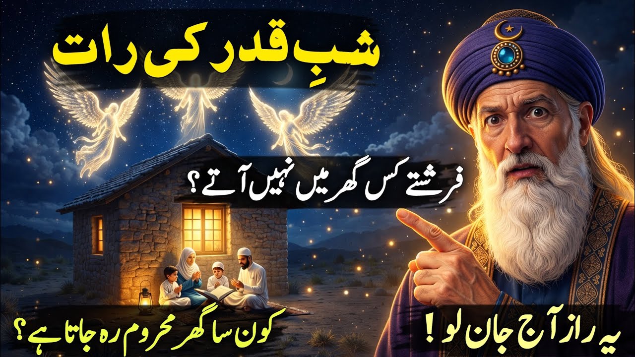 Shab e Qadr Ki Raat Farishte Kis Ghar Mein Nahi Aate? | Hairan Kar Dene Wali Haqeeqat 