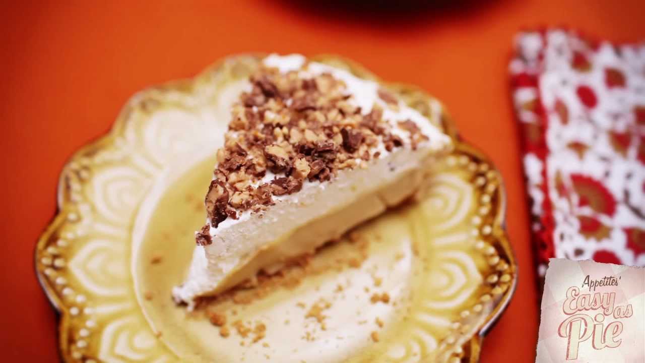 Butterscotch toffee pudding pie from scratch